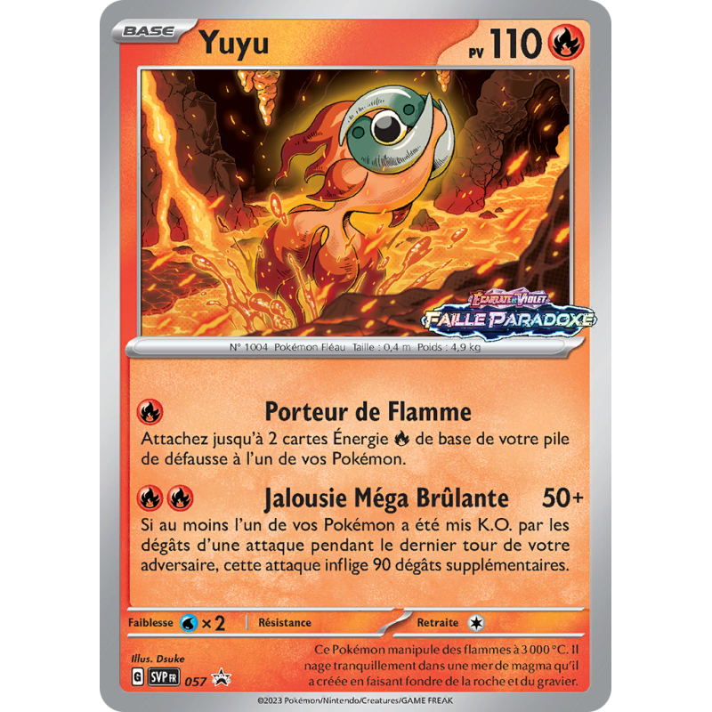 Carte Pokémon Yuyu 57 Promo SV
