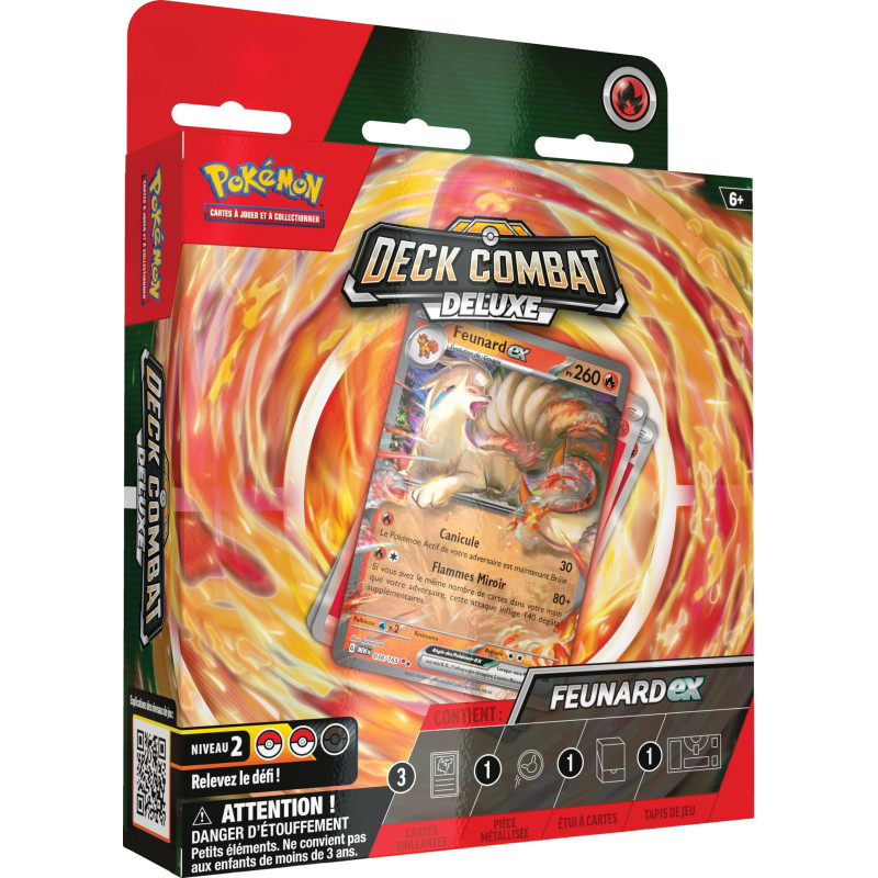 Pokémon - Deck de combat Deluxe - Feunard-ex - en Français