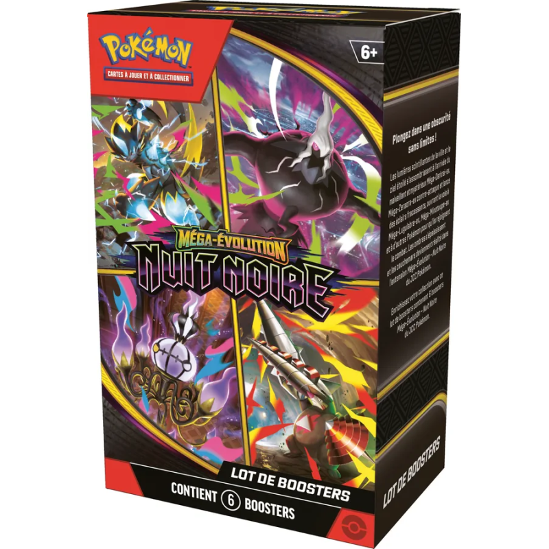 Bundle Pokémon - ME05 - Nuit Noire - en français