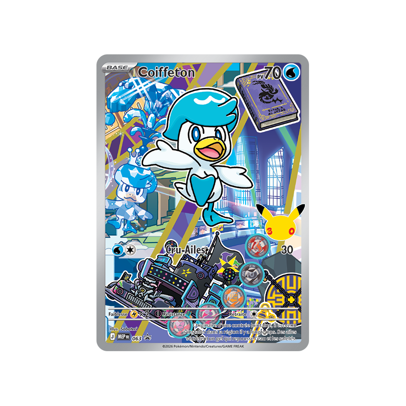 Carte Pokémon Coiffeton 63 Promo ME