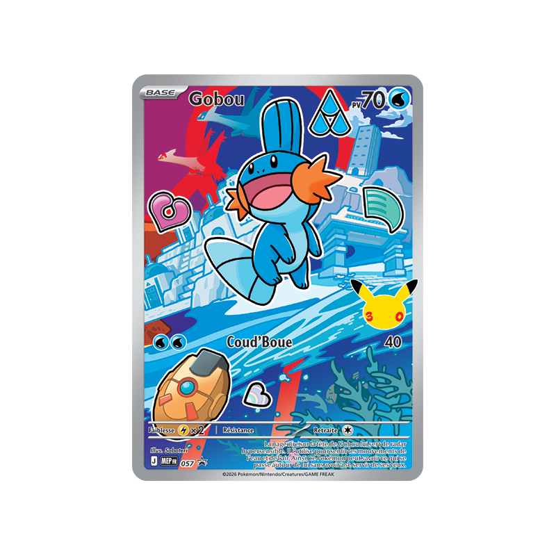 Carte Pokémon Gobou 57 Promo ME