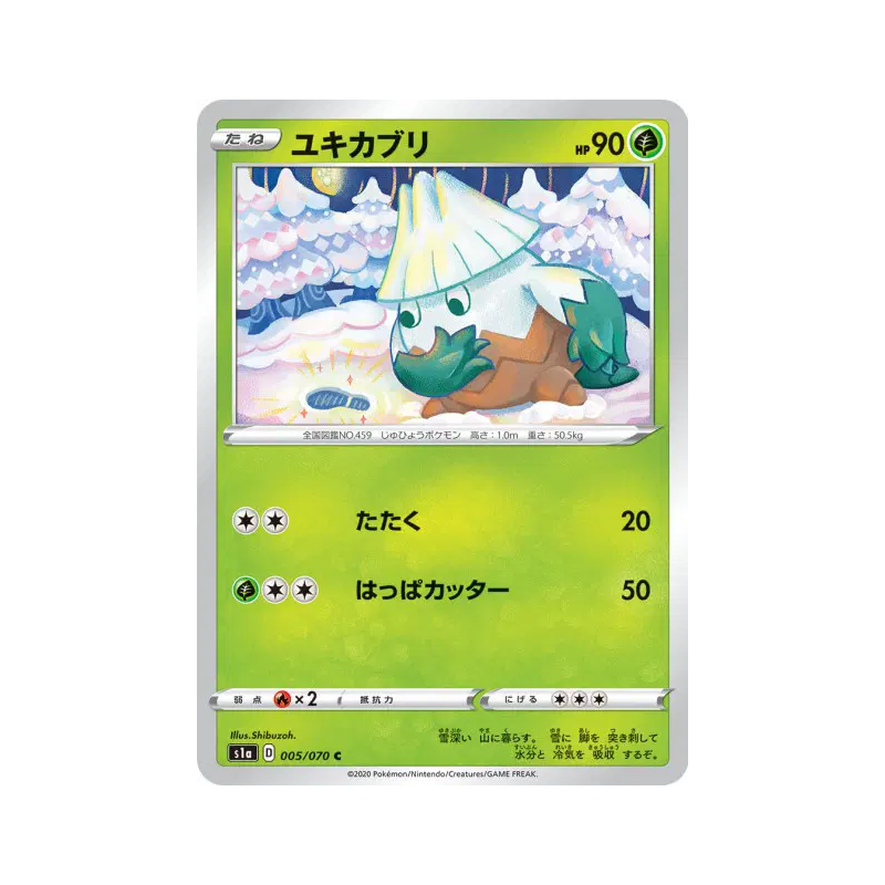 Carte Pokémon Japonaise Blizzi 005/070 VMAX Rising