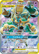 Carte Pokémon Japonaise Desséliande et Noctunoir-GX 178/173 Tag All Stars