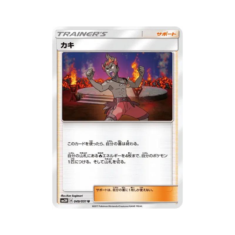 Carte Pokémon Japonaise Kiawe 049/051 To Have Seen the Battle Rainbow